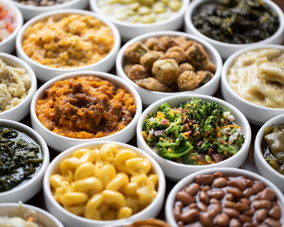 all the sides at Walton's Southern Table