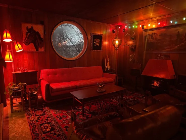 Goodbye Horses interior