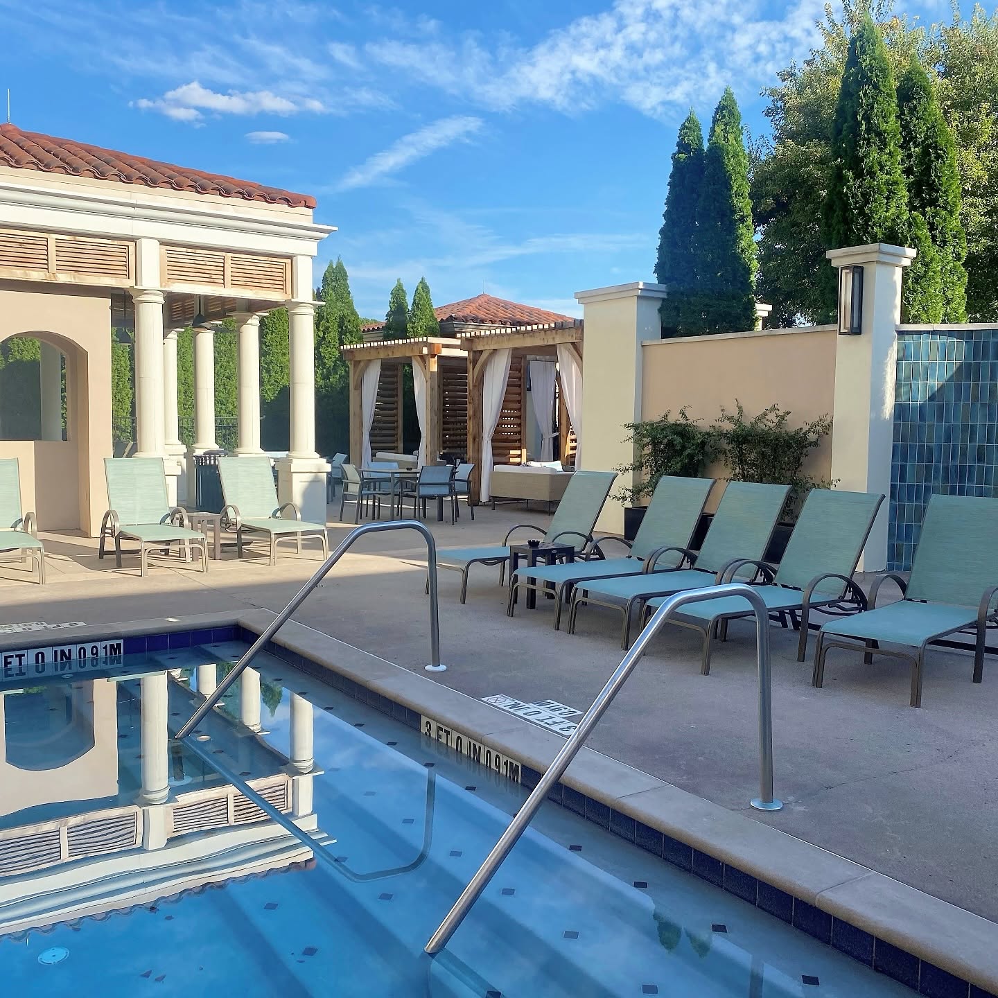 pool area