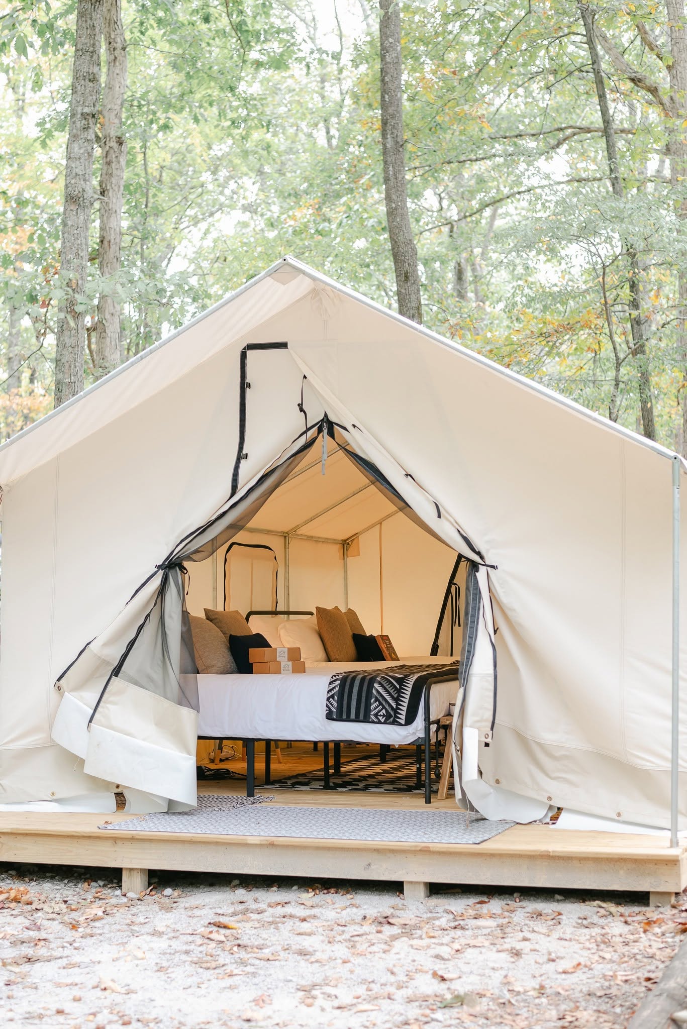 outside camping