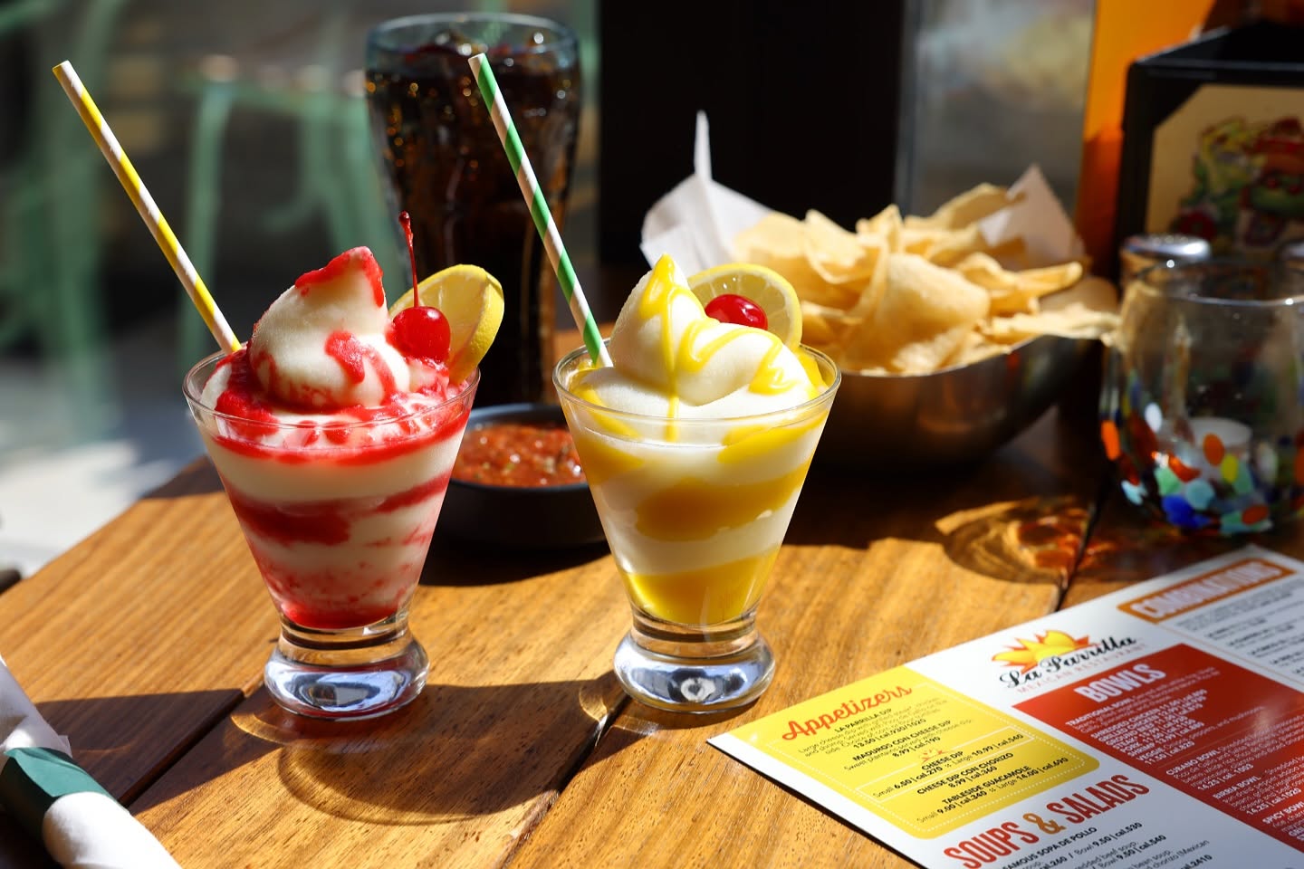 OFT-SERVE MARGARITA at La Parrilla