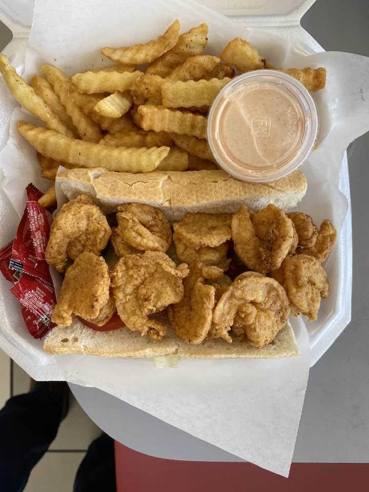 Fried shrimp