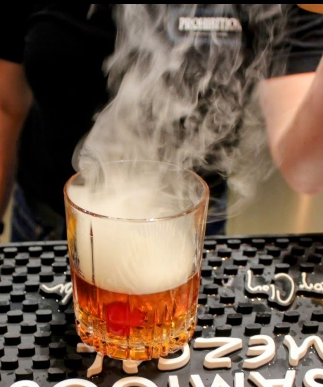 smoked old fashioned