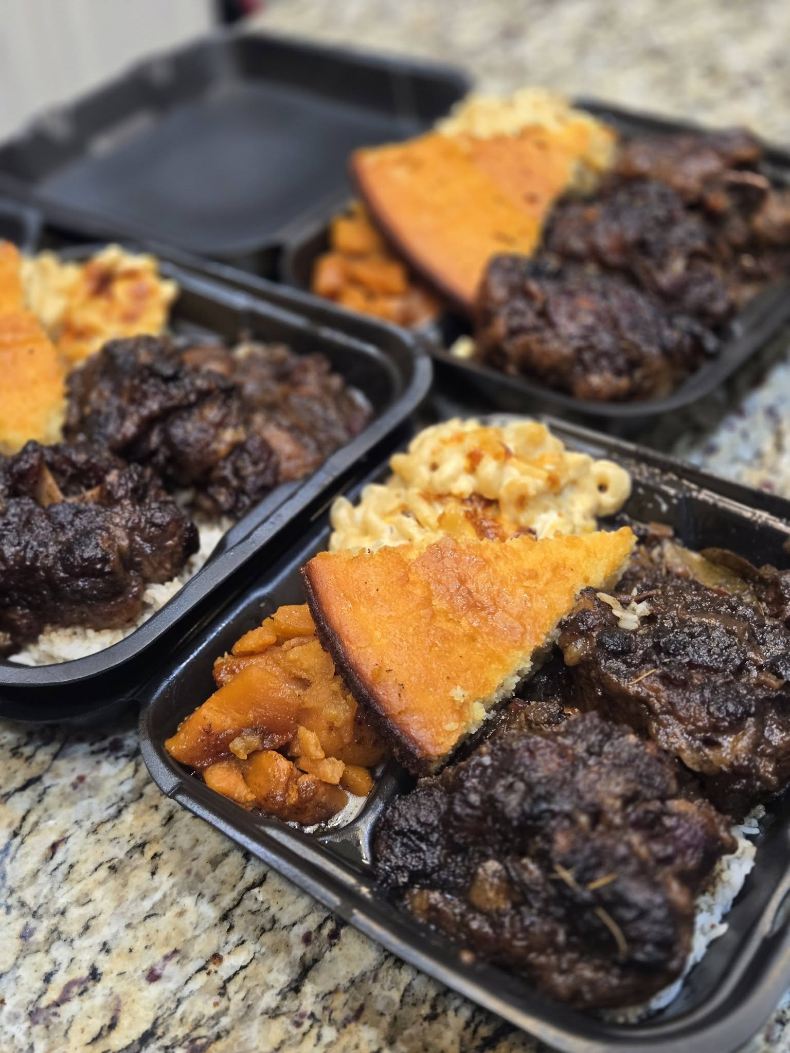 oxtails and sides