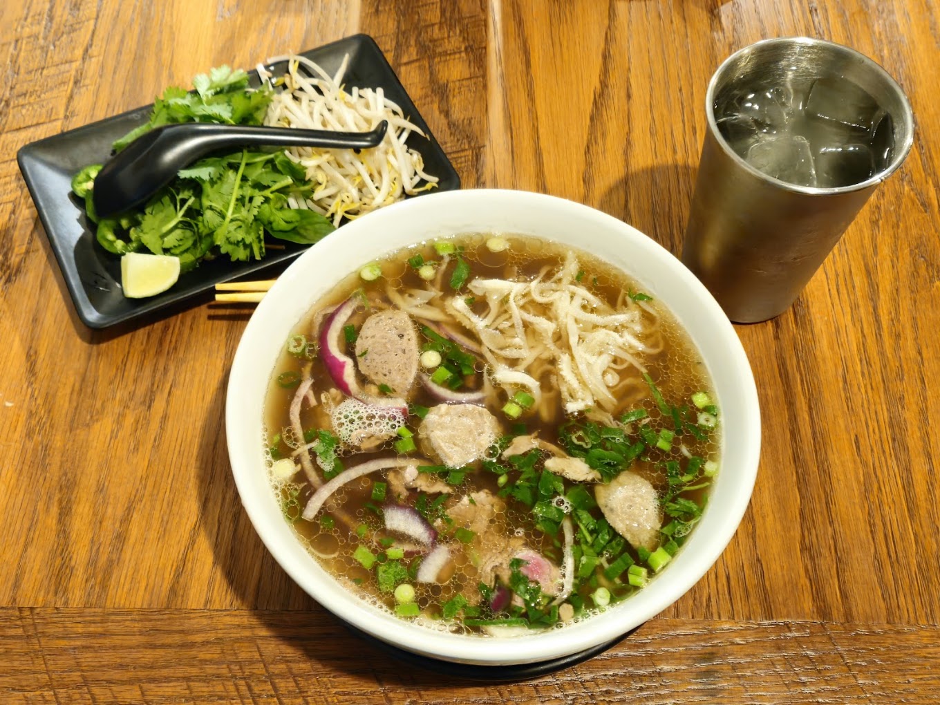 Viet Taste: Clear skies, deep broth and pho weather regardless of what the thermometer says. 🍲