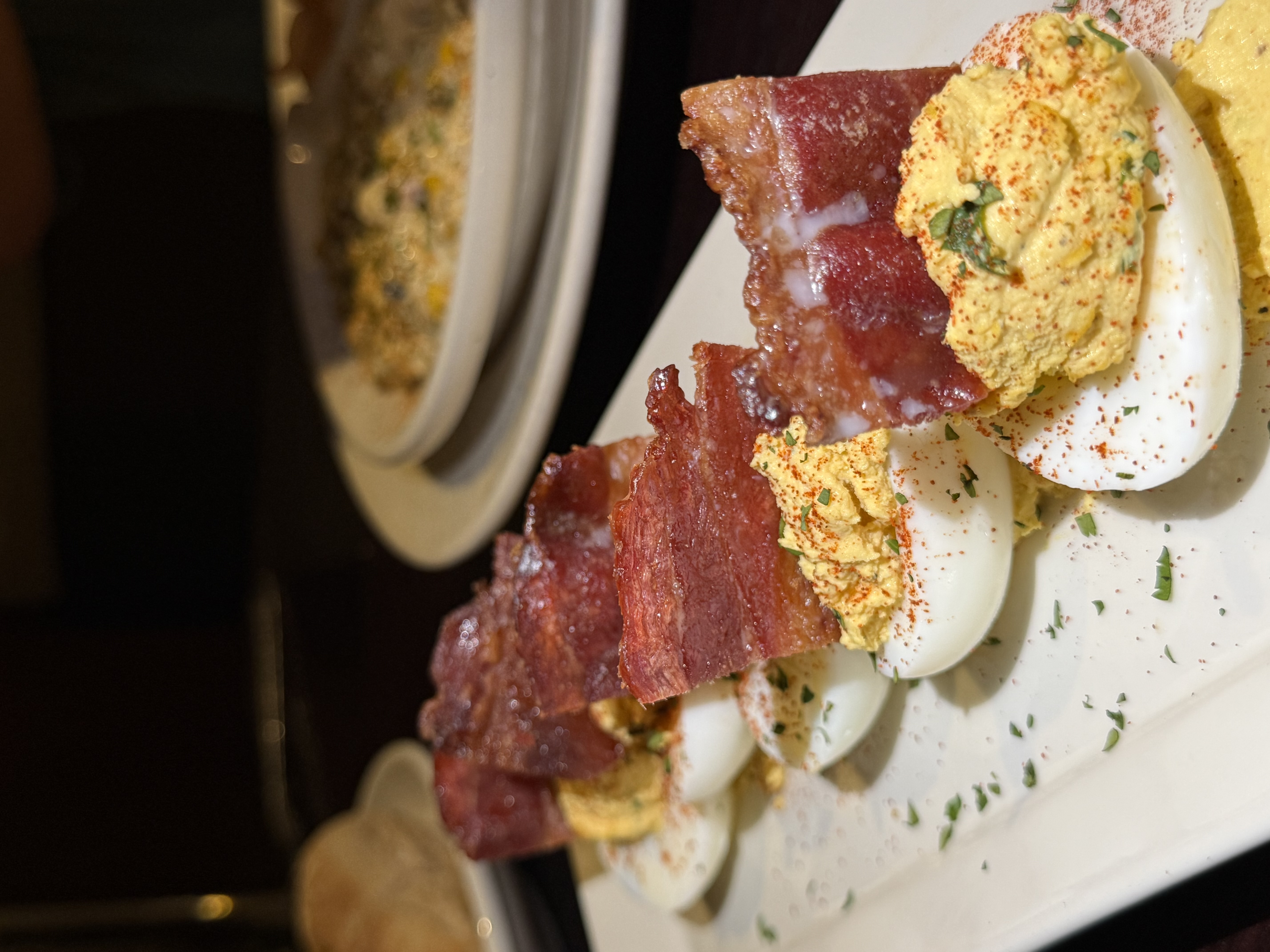 deviled eggs